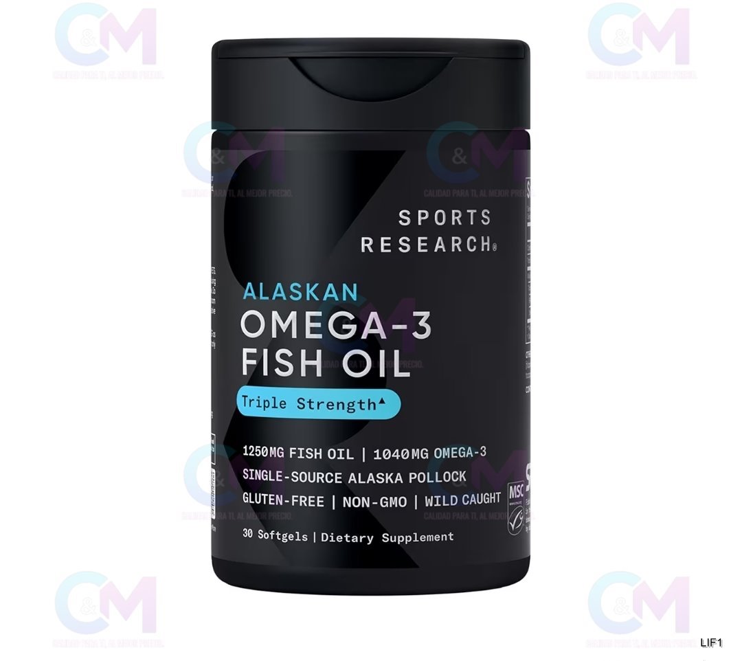 ALASKA OMEGA 3 FISH OIL 30 TABLETAS